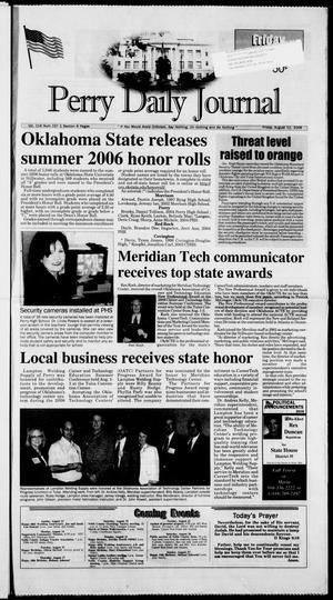 Perry Daily Journal (Perry, Okla.), Vol. 114, No. 157, Ed. 1 Friday, August 11, 2006