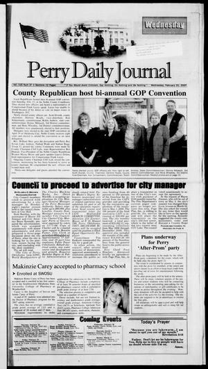 Perry Daily Journal (Perry, Okla.), Vol. 115, No. 37, Ed. 1 Wednesday, February 21, 2007