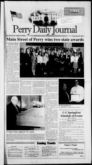 Perry Daily Journal (Perry, Okla.), Vol. 115, No. 82, Ed. 1 Friday, April 27, 2007