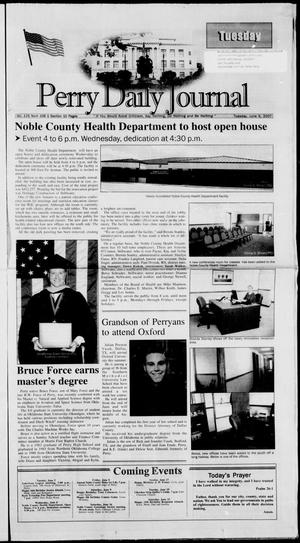 Perry Daily Journal (Perry, Okla.), Vol. 115, No. 109, Ed. 1 Tuesday, June 5, 2007