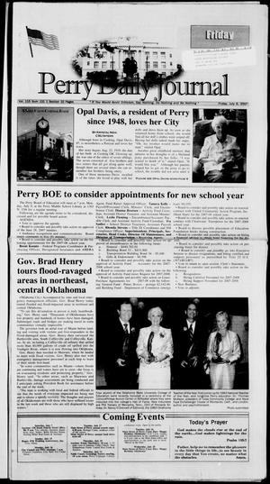 Perry Daily Journal (Perry, Okla.), Vol. 115, No. 131, Ed. 1 Friday, July 6, 2007