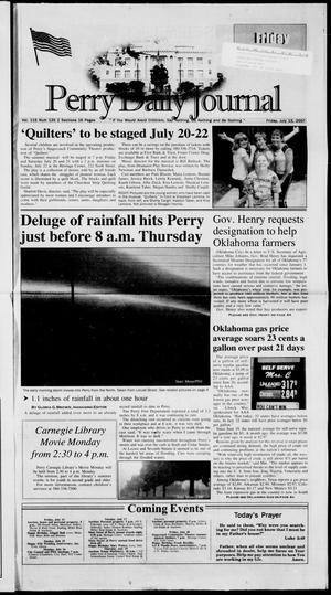 Primary view of object titled 'Perry Daily Journal (Perry, Okla.), Vol. 115, No. 135, Ed. 1 Friday, July 13, 2007'.