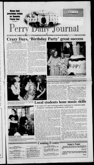 Perry Daily Journal (Perry, Okla.), Vol. 115, No. 145, Ed. 1 Friday, July 27, 2007