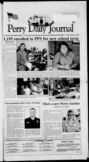 Perry Daily Journal (Perry, Okla.), Vol. 115, No. 167, Ed. 1 Thursday, August 30, 2007