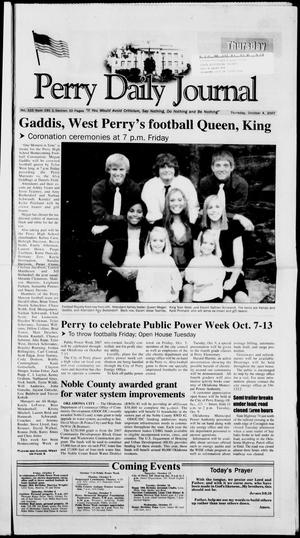 Perry Daily Journal (Perry, Okla.), Vol. 115, No. 191, Ed. 1 Thursday, October 4, 2007