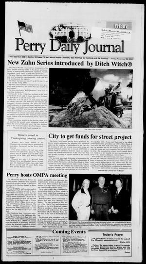 Perry Daily Journal (Perry, Okla.), Vol. 115, No. 228, Ed. 1 Friday, November 23, 2007