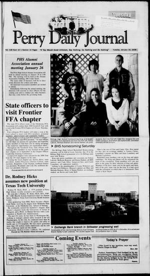 Perry Daily Journal (Perry, Okla.), Vol. 116, No. 10, Ed. 1 Tuesday, January 15, 2008