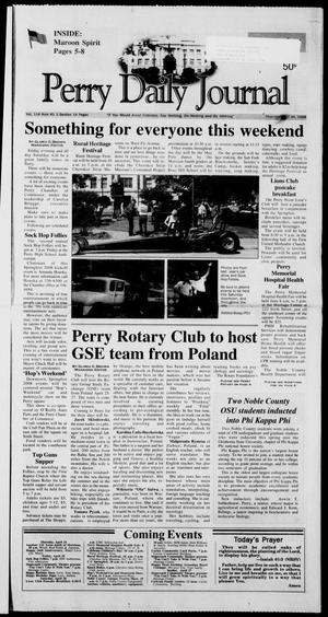 Perry Daily Journal (Perry, Okla.), Vol. 116, No. 81, Ed. 1 Thursday, April 24, 2008