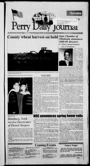 Perry Daily Journal (Perry, Okla.), Vol. 116, No. 119, Ed. 1 Thursday, June 19, 2008