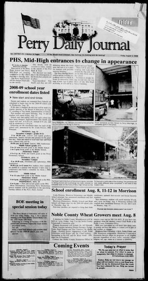Perry Daily Journal (Perry, Okla.), Vol. 116, No. 151, Ed. 1 Friday, August 1, 2008