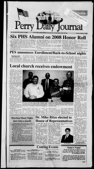 Perry Daily Journal (Perry, Okla.), Vol. 116, No. 152, Ed. 1 Tuesday, August 5, 2008