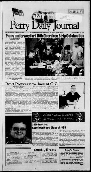 Perry Daily Journal (Perry, Okla.), Vol. 116, No. 165, Ed. 1 Saturday, August 23, 2008