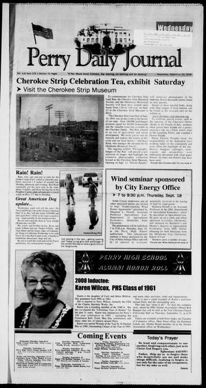 Perry Daily Journal (Perry, Okla.), Vol. 116, No. 179, Ed. 1 Wednesday, September 10, 2008