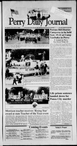 Perry Daily Journal (Perry, Okla.), Vol. 116, No. 185, Ed. 1 Thursday, September 18, 2008