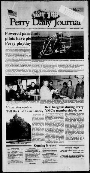 Perry Daily Journal (Perry, Okla.), Vol. 116, No. 217, Ed. 1 Saturday, November 1, 2008