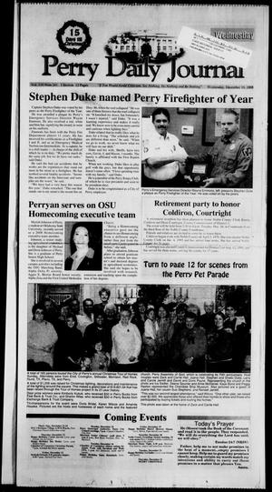 Perry Daily Journal (Perry, Okla.), Vol. 116, No. 241, Ed. 1 Wednesday, December 10, 2008