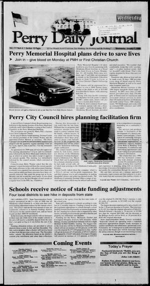 Perry Daily Journal (Perry, Okla.), Vol. 117, No. 4, Ed. 1 Wednesday, January 7, 2009