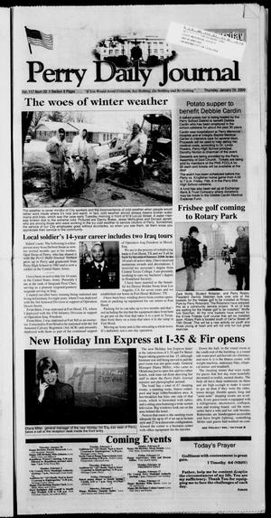 Perry Daily Journal (Perry, Okla.), Vol. 117, No. 20, Ed. 1 Thursday, January 29, 2009