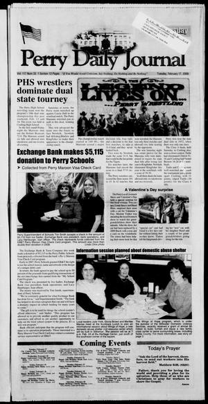 Perry Daily Journal (Perry, Okla.), Vol. 117, No. 33, Ed. 1 Tuesday, February 17, 2009