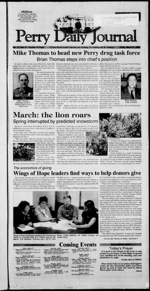 Perry Daily Journal (Perry, Okla.), Vol. 117, No. 61, Ed. 1 Friday, March 27, 2009