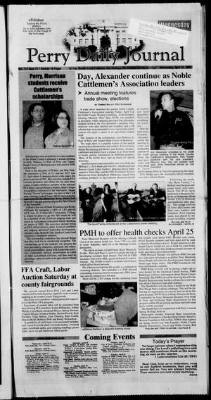 Perry Daily Journal (Perry, Okla.), Vol. 117, No. 74, Ed. 1 Wednesday, April 15, 2009