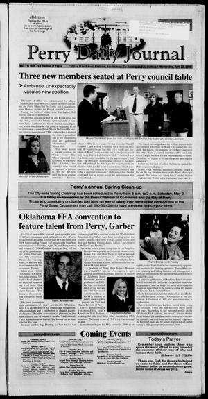 Perry Daily Journal (Perry, Okla.), Vol. 117, No. 79, Ed. 1 Wednesday, April 22, 2009