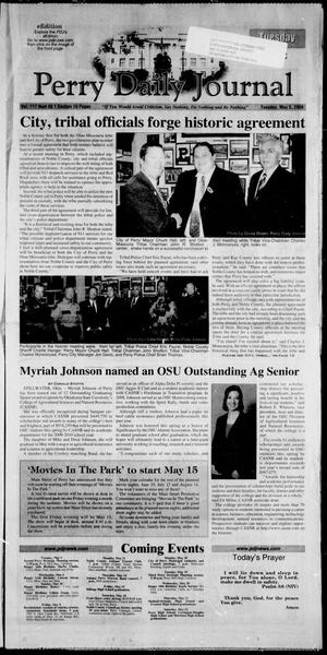 Perry Daily Journal (Perry, Okla.), Vol. 117, No. 88, Ed. 1 Tuesday, May 5, 2009