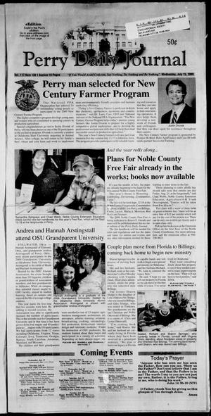 Perry Daily Journal (Perry, Okla.), Vol. 117, No. 138, Ed. 1 Wednesday, July 15, 2009