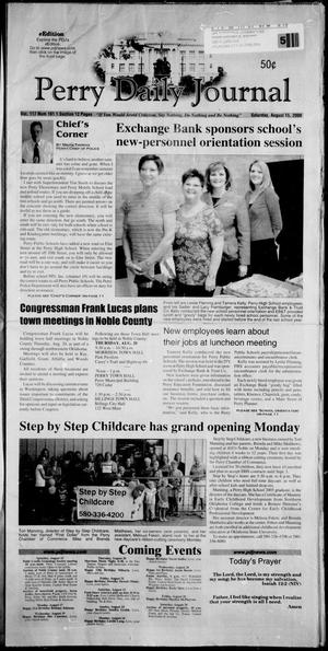 Perry Daily Journal (Perry, Okla.), Vol. 117, No. 161, Ed. 1 Saturday, August 15, 2009