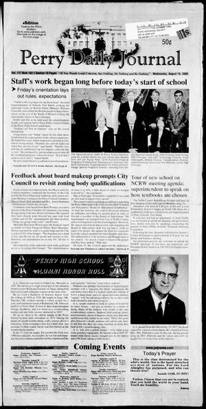 Perry Daily Journal (Perry, Okla.), Vol. 117, No. 163, Ed. 1 Wednesday, August 19, 2009