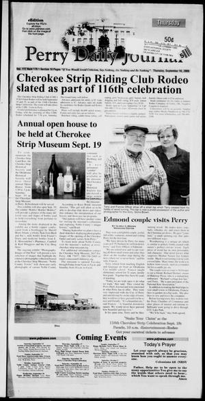 Perry Daily Journal (Perry, Okla.), Vol. 117, No. 179, Ed. 1 Thursday, September 10, 2009
