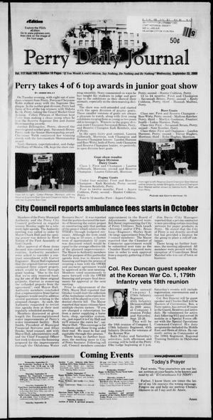 Perry Daily Journal (Perry, Okla.), Vol. 117, No. 188, Ed. 1 Wednesday, September 23, 2009