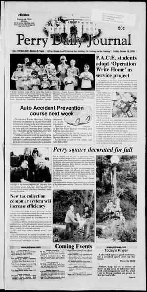 Perry Daily Journal (Perry, Okla.), Vol. 117, No. 204, Ed. 1 Friday, October 16, 2009