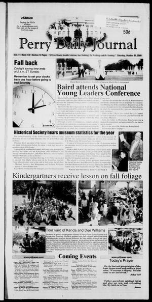 Perry Daily Journal (Perry, Okla.), Vol. 117, No. 214, Ed. 1 Saturday, October 31, 2009