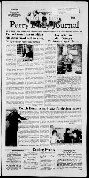 Perry Daily Journal (Perry, Okla.), Vol. 117, No. 216, Ed. 1 Wednesday, November 4, 2009
