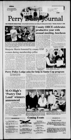 Perry Daily Journal (Perry, Okla.), Vol. 117, No. 245, Ed. 1 Thursday, December 17, 2009