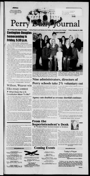 Perry Daily Journal (Perry, Okla.), Vol. 117, No. 246, Ed. 1 Friday, December 18, 2009