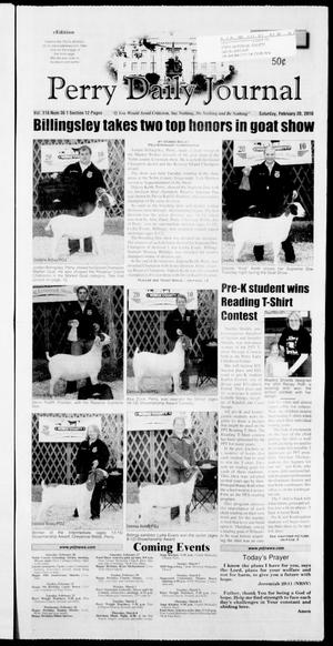 Perry Daily Journal (Perry, Okla.), Vol. 118, No. 36, Ed. 1 Saturday, February 20, 2010