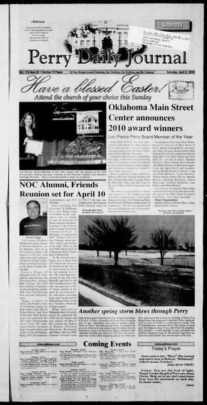 Perry Daily Journal (Perry, Okla.), Vol. 118, No. 65, Ed. 1 Saturday, April 3, 2010