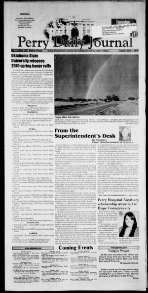 Perry Daily Journal (Perry, Okla.), Vol. 118, No. 105, Ed. 1 Tuesday, June 1, 2010