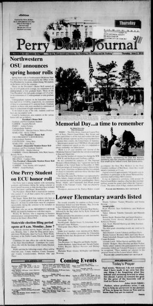 Perry Daily Journal (Perry, Okla.), Vol. 118, No. 107, Ed. 1 Thursday, June 3, 2010
