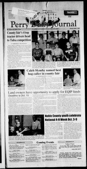 Perry Daily Journal (Perry, Okla.), Vol. 118, No. 193, Ed. 1 Thursday, October 7, 2010