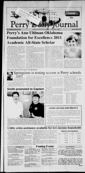 Perry Daily Journal (Perry, Okla.), Vol. 119, No. 45, Ed. 1 Saturday, March 5, 2011