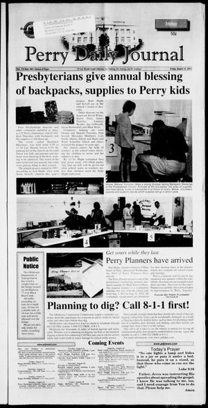Perry Daily Journal (Perry, Okla.), Vol. 119, No. 158, Ed. 1 Friday, August 12, 2011