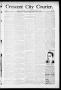 Thumbnail image of item number 1 in: 'Crescent City Courier. (Crescent City, Okla. Terr.), Vol. 1, No. 12, Ed. 1 Friday, March 30, 1894'.