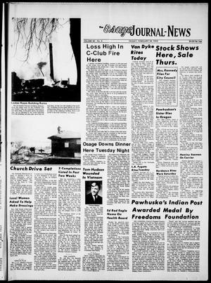 The Osage Journal-News (Pawhuska, Okla.), Vol. 60, No. 9, Ed. 1 Friday, February 28, 1969