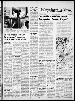 Primary view of object titled 'The Osage Journal-News (Pawhuska, Okla.), Vol. 60, No. 28, Ed. 1 Friday, July 11, 1969'.