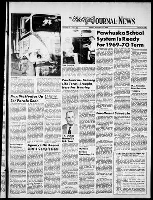 The Osage Journal-News (Pawhuska, Okla.), Vol. 60, No. 33, Ed. 1 Friday, August 15, 1969