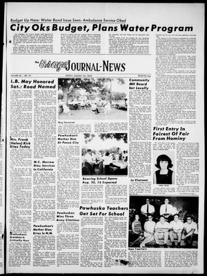 The Osage Journal-News (Pawhuska, Okla.), Vol. 60, No. 34, Ed. 1 Friday, August 22, 1969