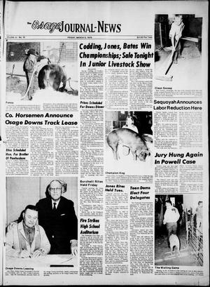 The Osage Journal-News (Pawhuska, Okla.), Vol. 61, No. 10, Ed. 1 Friday, March 6, 1970